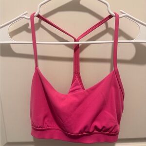 Lululemon sonic pink flow Y sz 10 Women's Pink Bralette